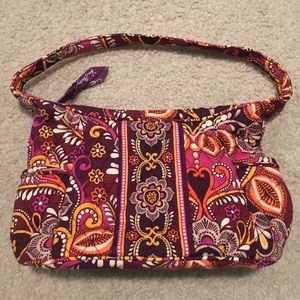 Vera Bradley Small Shoulder Purse in Safari Sunset